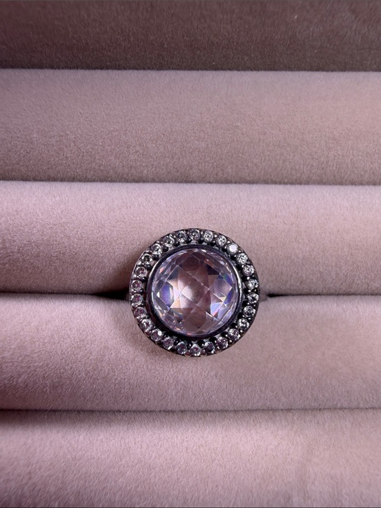 Pandora Jewelry - Pandora Crystal Halo Ring with Clear Stones